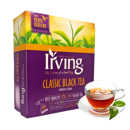 IRVING Herbata Czarna Classic Black Tea 100 Torebek